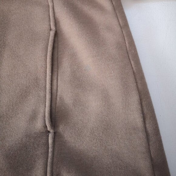 Lady Hathaway Ladies Tan Fleece Lined Full Zip Jacket with Hood - Picture 6 of 8